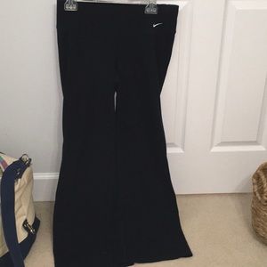 Nike Dri-Fit  Black Cotton Yoga Pants